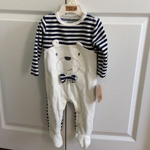 *NWT* Chick Pea Velvet Footie Sleep and Play